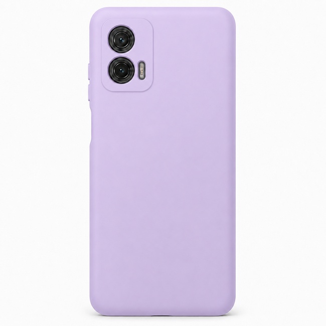 Μαλακή θήκη σιλικόνης για Moto G73 - λιλά