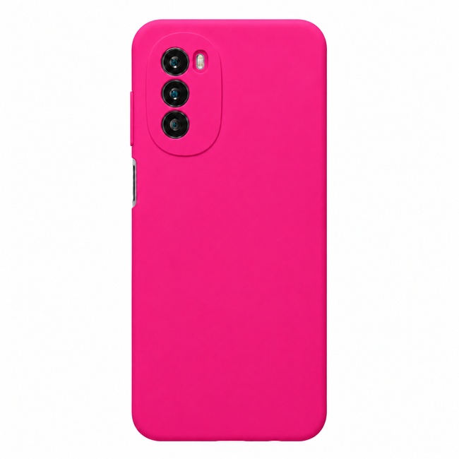 Μαλακή θήκη σιλικόνης για Moto G82 5G - φούξια