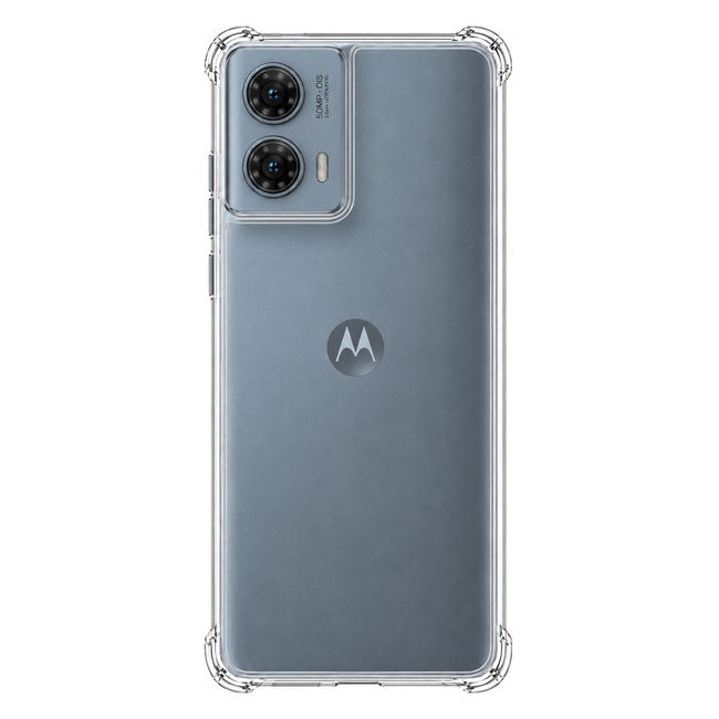 Διάφανη θήκη σιλικόνης για Motorola Moto EDGE 50 FUSION - διάφανη