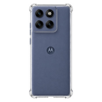 Διάφανη θήκη σιλικόνης για Motorola Moto EDGE 60 Pro - διάφανη
