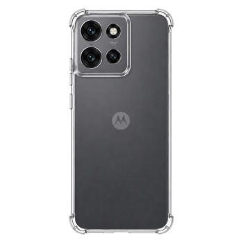 Διάφανη θήκη σιλικόνης για Motorola Moto G86 5G - διάφανη