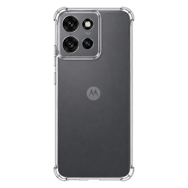 Διάφανη θήκη σιλικόνης για Motorola Moto G86 5G - διάφανη