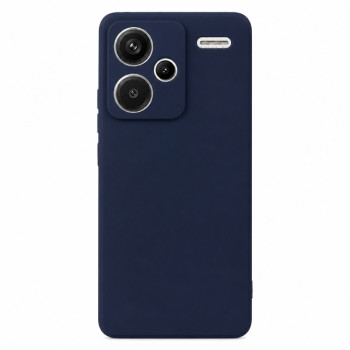 Soft Silicone Case for Xiaomi Redmi Note 13 Pro+ - Navy Blue