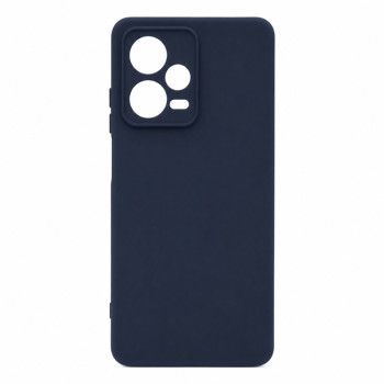 Soft Silicone Case for Xiaomi Redmi Note 12 Pro 5G - Navy Blue