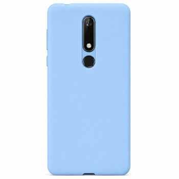 Θήκη σιλικόνης για Nokia 5.1 - γαλάζια