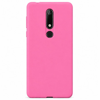 Θήκη σιλικόνης για Nokia 5.1 - ροζ