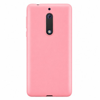Θήκη σιλικόνης για Nokia 5 - ροζ