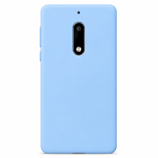 Θήκη σιλικόνης για Nokia 6 - γαλάζια