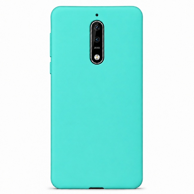 Θήκη σιλικόνης για Nokia 8 - turquoise