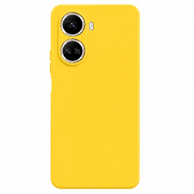 Μαλακή θήκη σιλικόνης για Huawei Nova 10 SE - κίτρινη