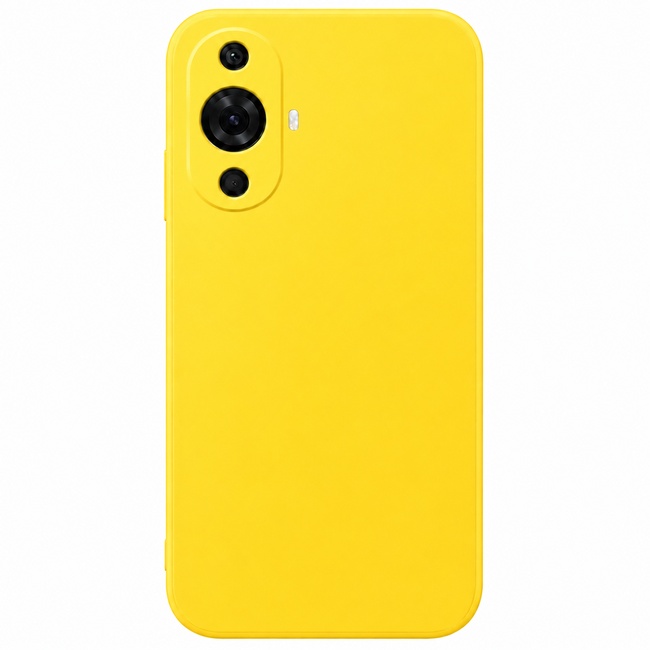Μαλακή θήκη σιλικόνης για Huawei Nova 11 - κίτρινη