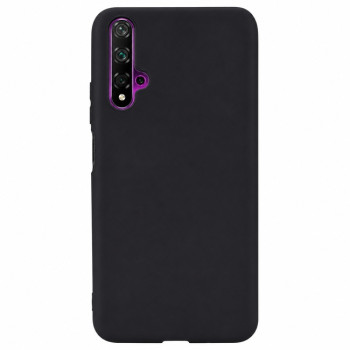 Soft Silicone Case for Huawei Nova 5T - Black