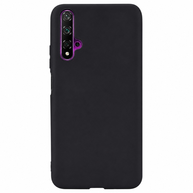 Μαλακή θήκη σιλικόνης για Huawei Nova 5T - μαύρη