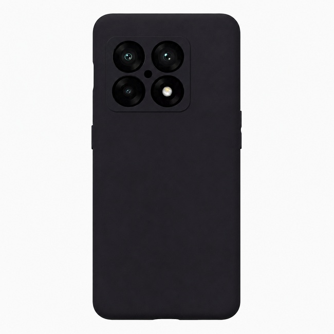 Soft Silicone Case for OnePlus 10 Pro - Black