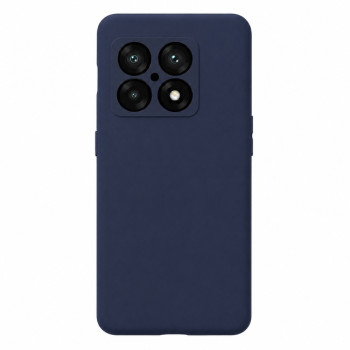 Soft Silicone Case for OnePlus 10 Pro - Navy Blue