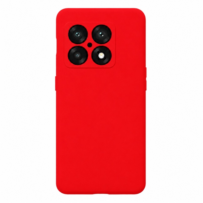 Μαλακή θήκη σιλικόνης για OnePlus 10 Pro - κόκκινη