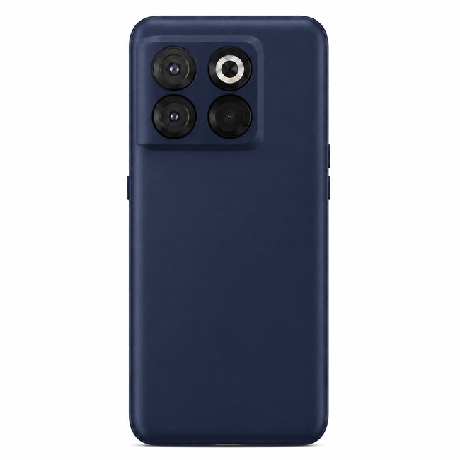 Soft Silicone Case for OnePlus 10T - Navy Blue