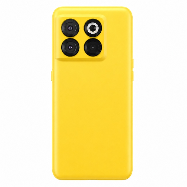 Μαλακή θήκη σιλικόνης για OnePlus 10T - κίτρινη