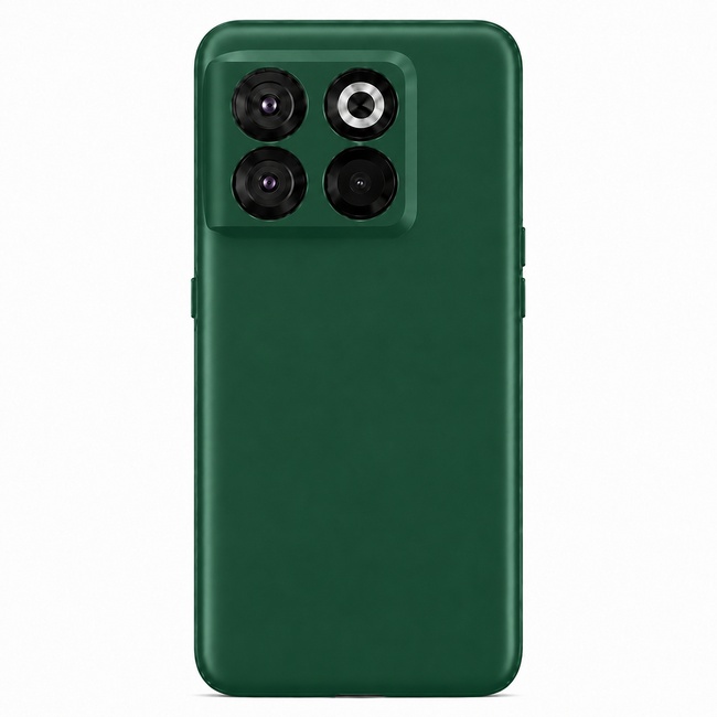 Μαλακή θήκη σιλικόνης για OnePlus 11 - σκούρο πράσινο