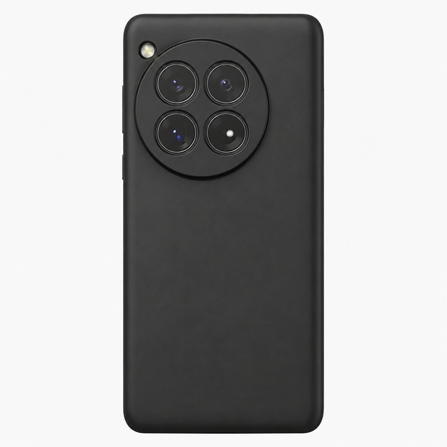 Μαλακή θήκη σιλικόνης για OnePlus 12R - μαύρη