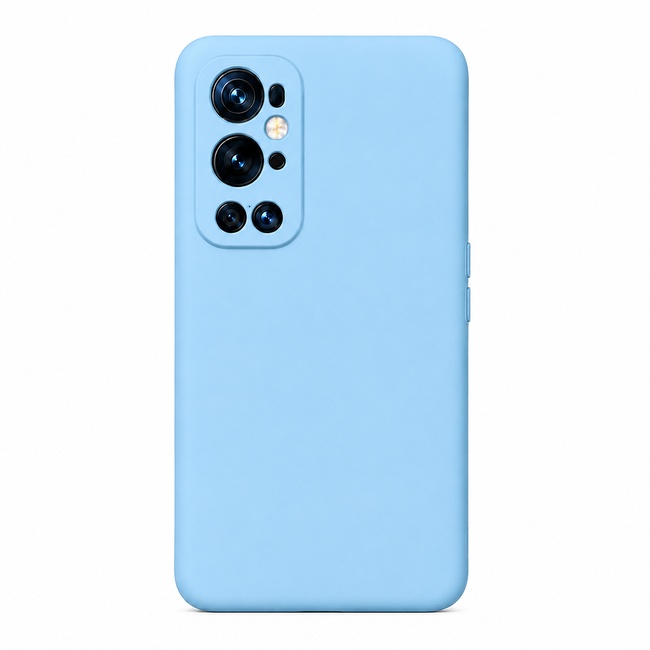 Μαλακή θήκη σιλικόνης για OnePlus 9 Pro - γαλάζια