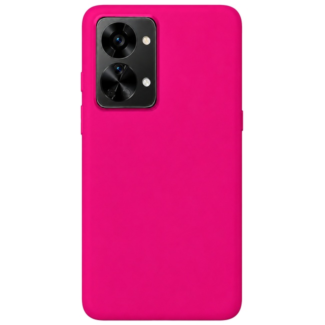 Μαλακή θήκη σιλικόνης για OnePlus NORD 2T - φούξια