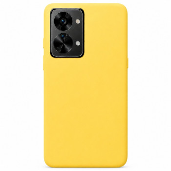Soft Silicone Case for OnePlus NORD 2T - Yellow