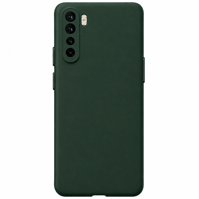 Μαλακή θήκη σιλικόνης για OnePlus NORD 5G - σκούρο πράσινο