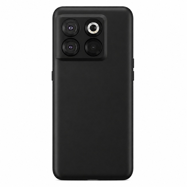 Μαλακή θήκη σιλικόνης για OnePlus 10T - μαύρη