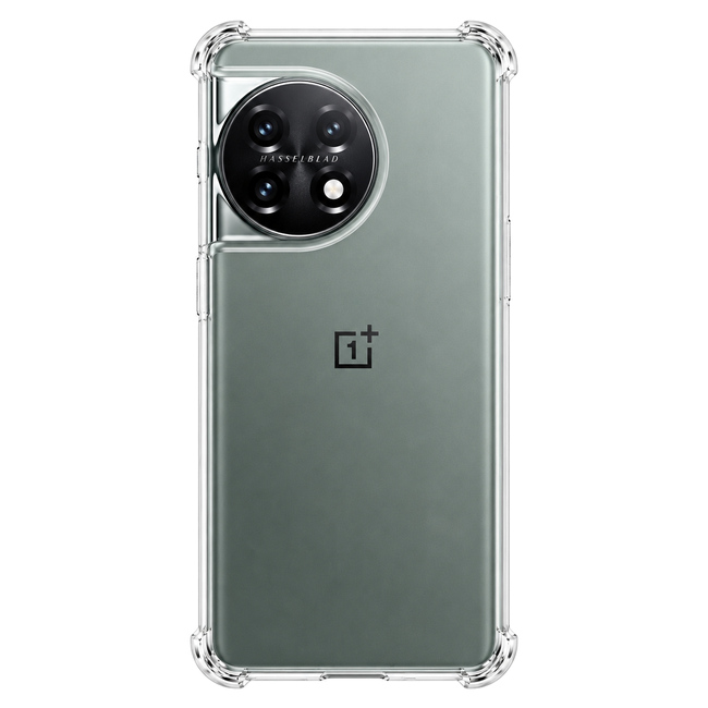 Διάφανη θήκη σιλικόνης για OnePlus 11 - διάφανη