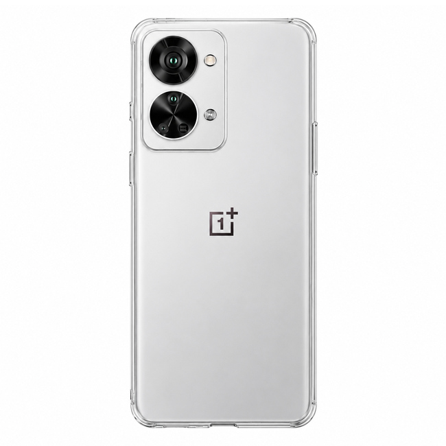 Διάφανη θήκη σιλικόνης για OnePlus Nord 2T - διάφανη