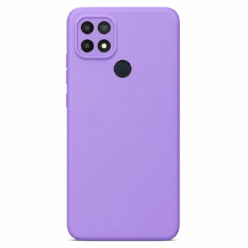 Soft Silicone Case for OPPO A15 - Lilac