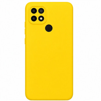 Soft Silicone Case for OPPO A15 - Yellow