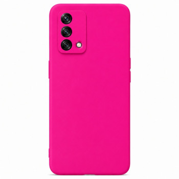 Soft Silicone Case for OPPO A74 5G - Fuchsia
