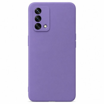 Soft Silicone Case for OPPO A74 5G - Lilac