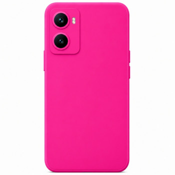Soft Silicone Case for OPPO A76 - Fuchsia