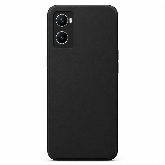 Μαλακή θήκη σιλικόνης για OPPO A76 - μαύρη