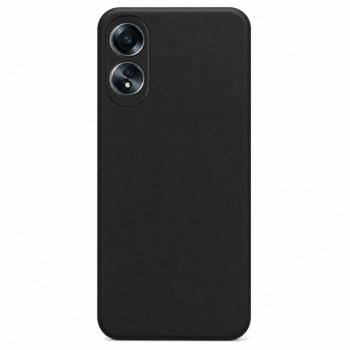 Soft Silicone Case for OPPO A78 - Black