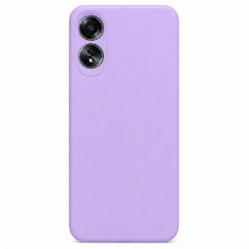 Soft Silicone Case for OPPO A78 - Lilac