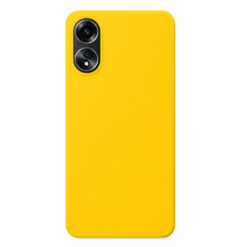 Soft Silicone Case for OPPO A58 5G - Yellow