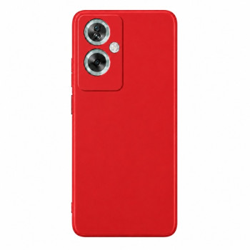Soft Silicone Case for OPPO A79 5G - Red