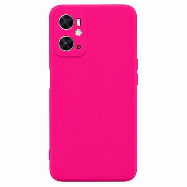 Μαλακή θήκη σιλικόνης για OPPO A96 4G - φούξια