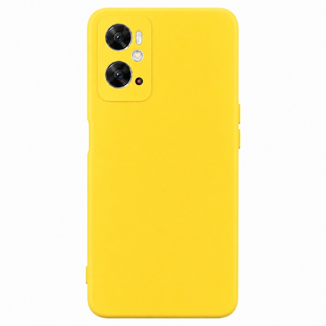 Μαλακή θήκη σιλικόνης για OPPO A96 4G - κίτρινη