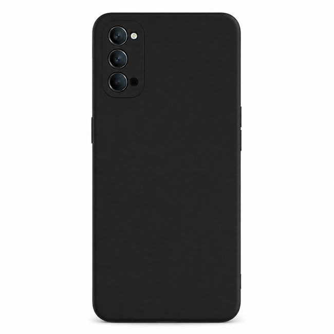Μαλακή θήκη σιλικόνης για OPPO RENO 4 5G - μαύρη