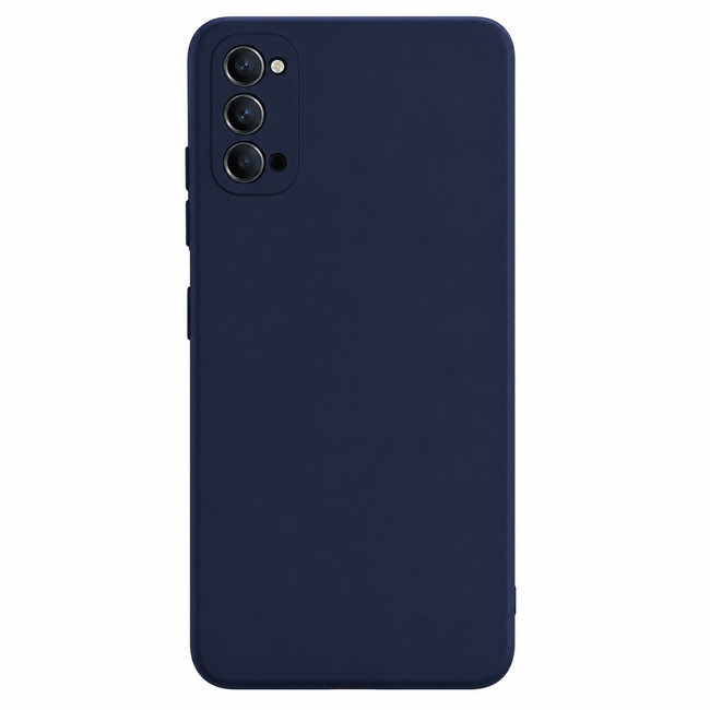 Μαλακή θήκη σιλικόνης για OPPO RENO 4 5G - μπλε ναυτικό