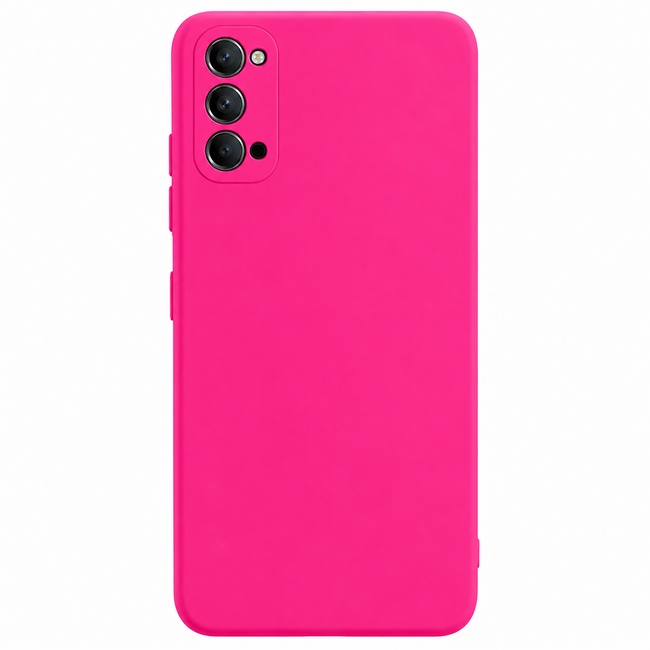 Μαλακή θήκη σιλικόνης για OPPO RENO 4 5G - φούξια