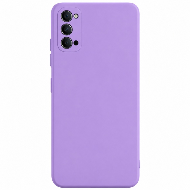 Μαλακή θήκη σιλικόνης για OPPO RENO 4 5G - λιλά