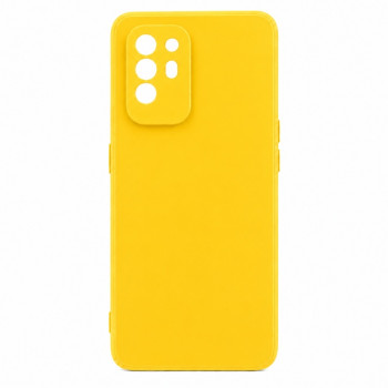 Soft Silicone Case for OPPO RENO 5 Z - Yellow