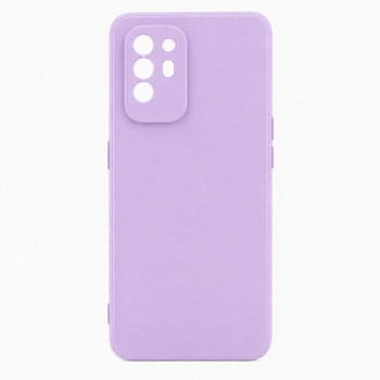 Soft Silicone Case for OPPO RENO 5 Z - Lilac
