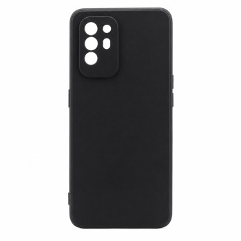 Soft Silicone Case for OPPO RENO 5 Z - Black